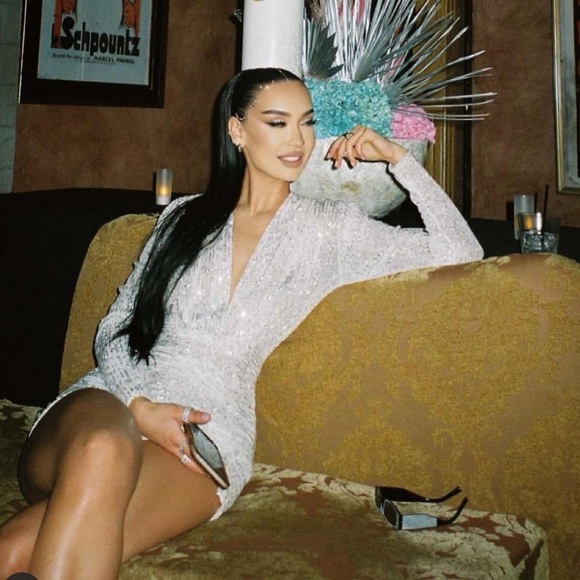 NWT Missord Sequin Bodycon Dress - Picture 2 of 5